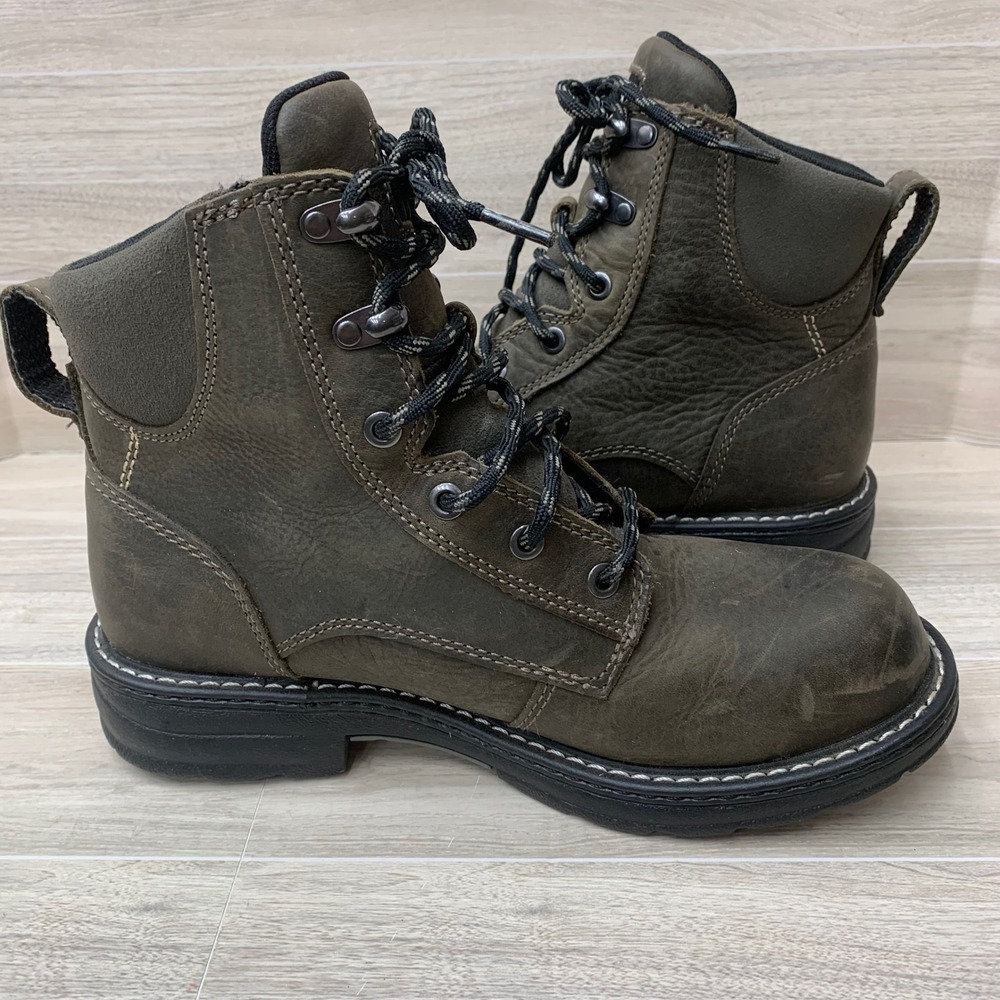 Ariat steel toe Lace-Up Work Boots - Picture 6 of 8